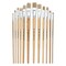 Blick Essentials Value Brush Set - Flat Brushes, Bristle, Set of 12